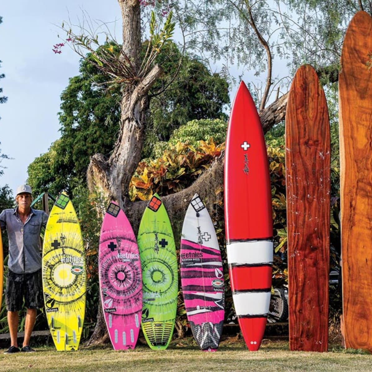 CJ Kanuha s Hawaiian Roots Quiver Men s Journal
