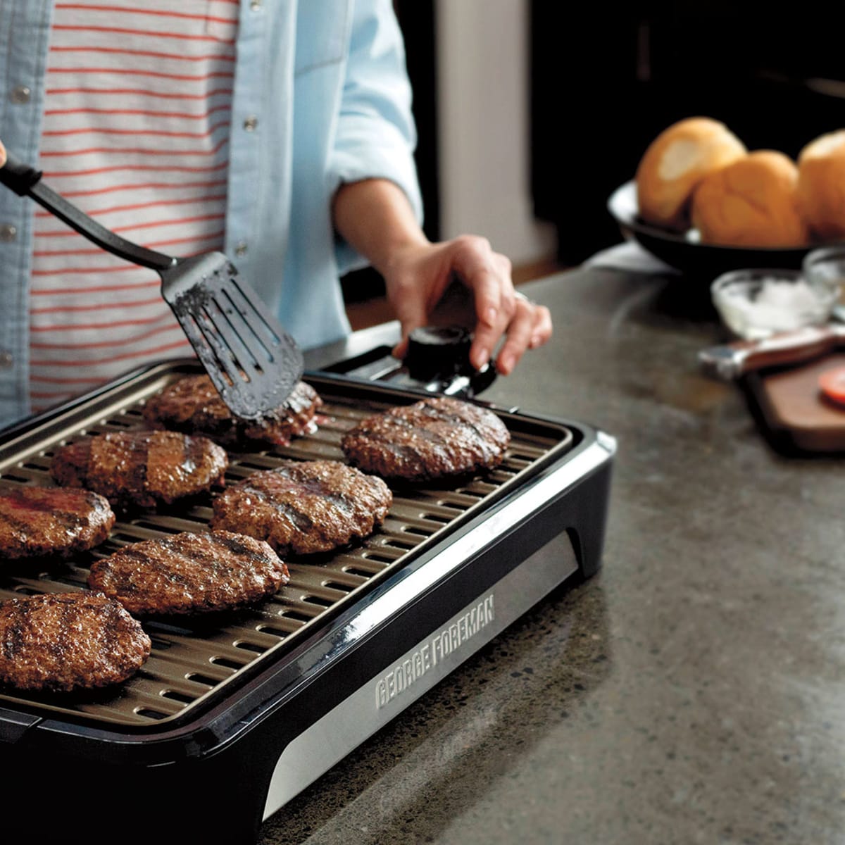 Krups indoor outlet smokeless grill