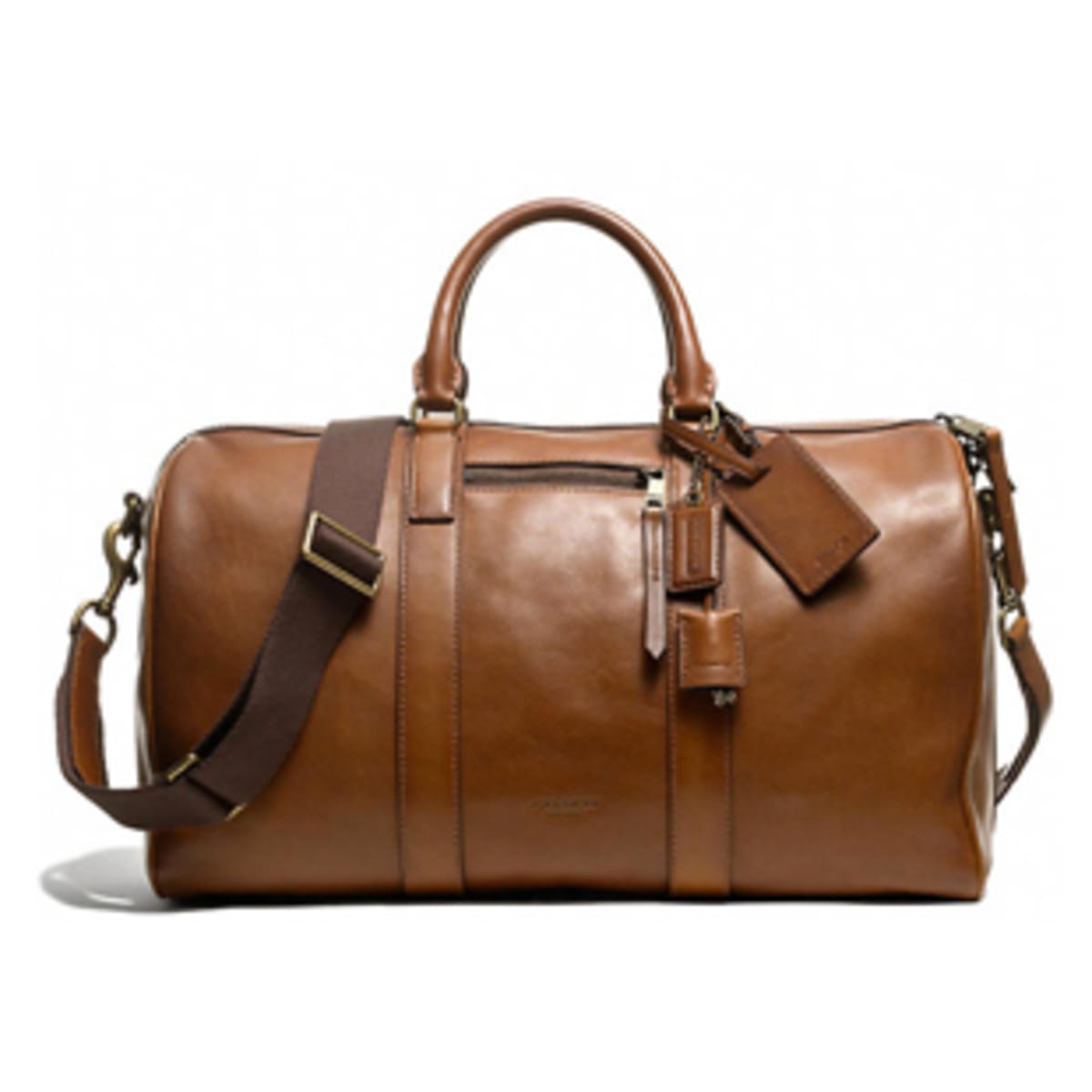 Coach men's leather duffle bag new arrivals
