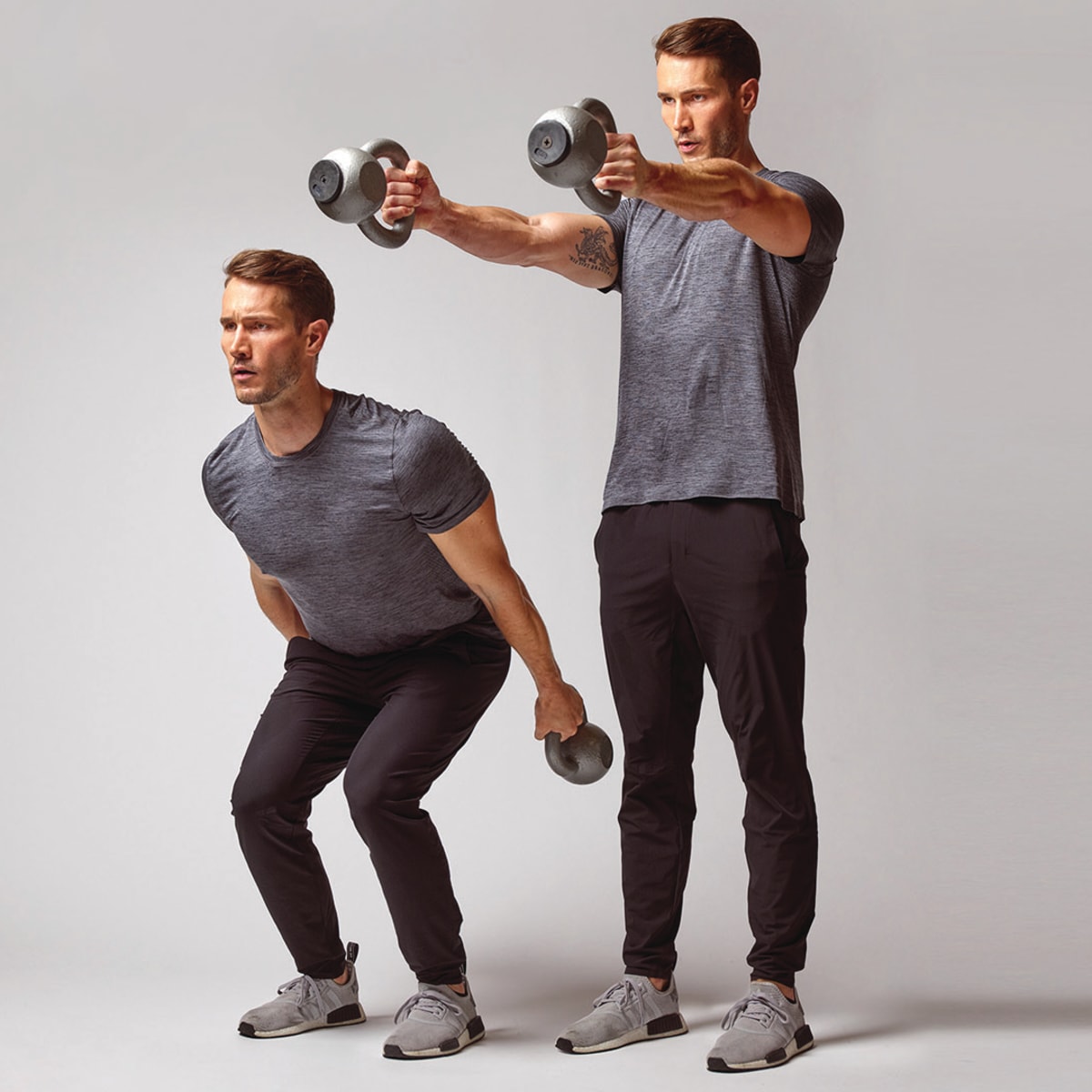 The Kettlebell Ski Swing Will Transform Your Core and Upper Body