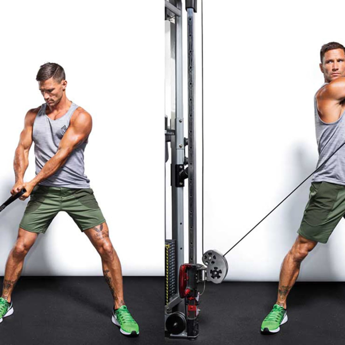 Gym pulley sales system exercises