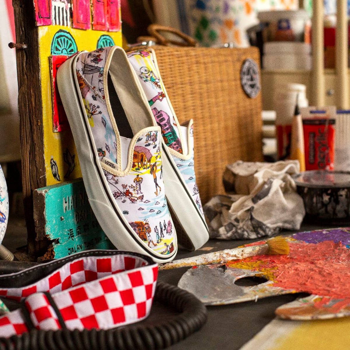 Vans slip on hotsell collaboration