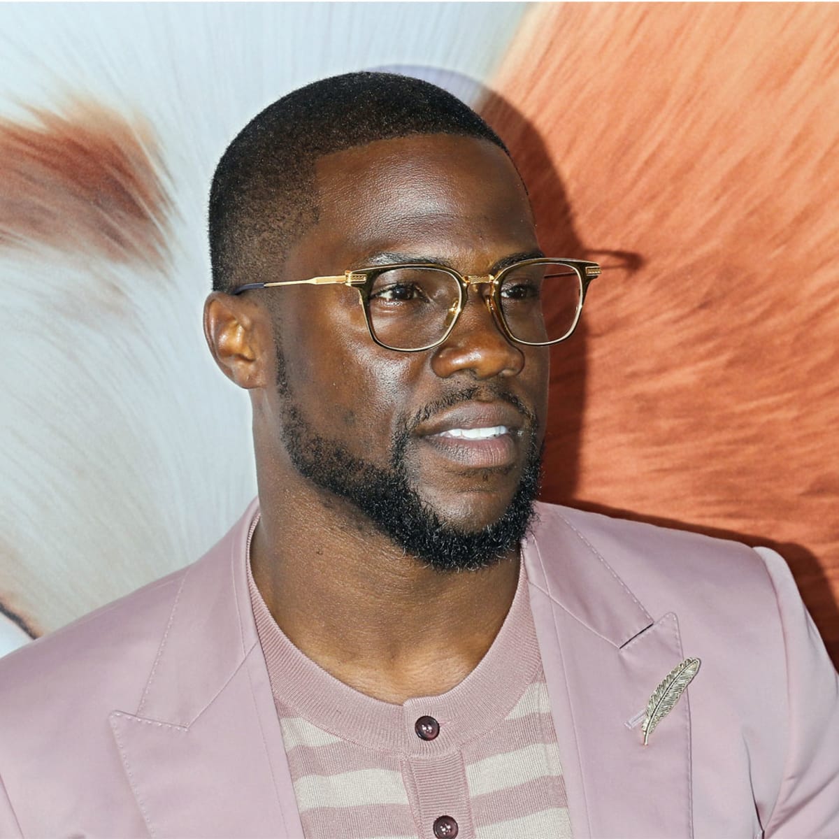 Kevin hart black and gold nike outfit top