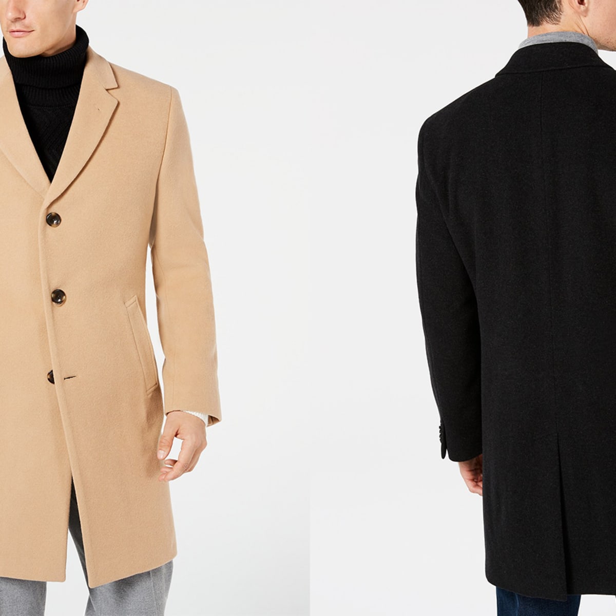 Macys overcoats hot sale