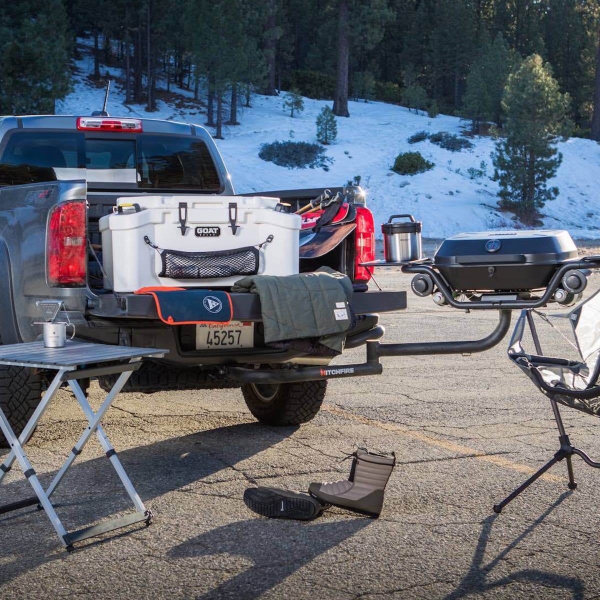 Tailgate gear shop chair