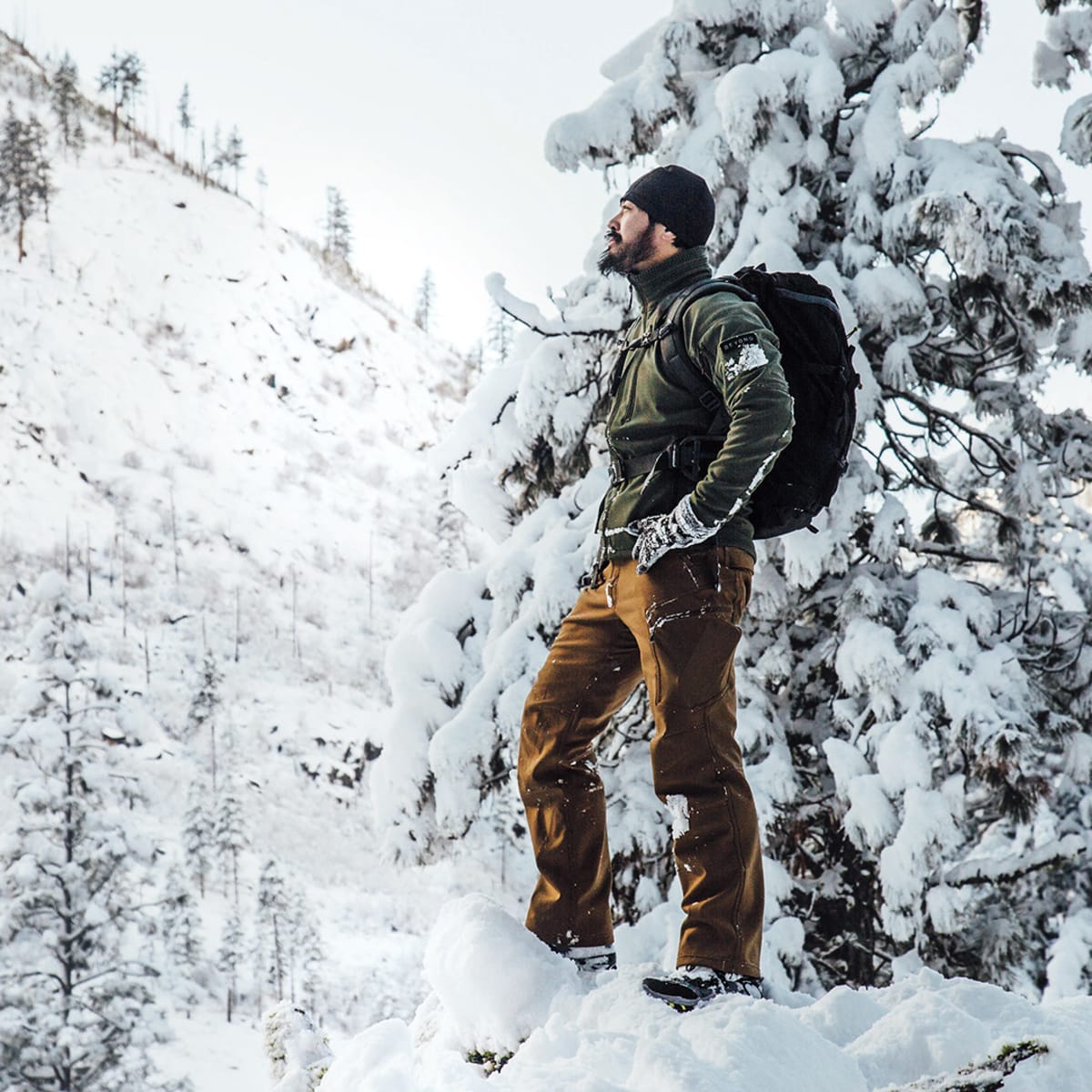 Blue mountain flannel top lined pants