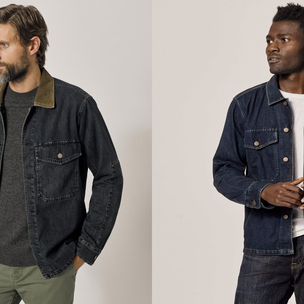 Buck mason denim shirt outlet