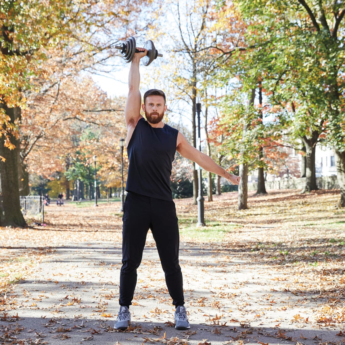 Hardest dumbbell workout top