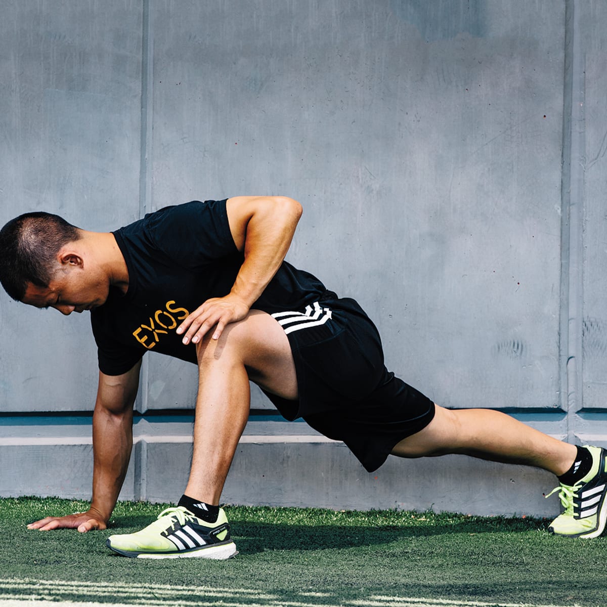 Step stretch sales exercises