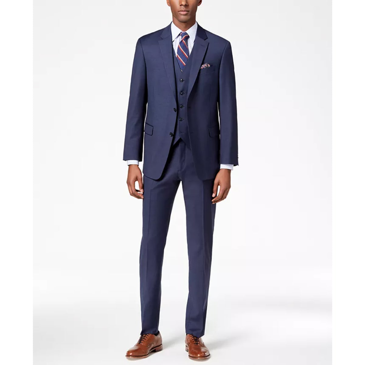 Tommy hilfiger navy suit hot sale