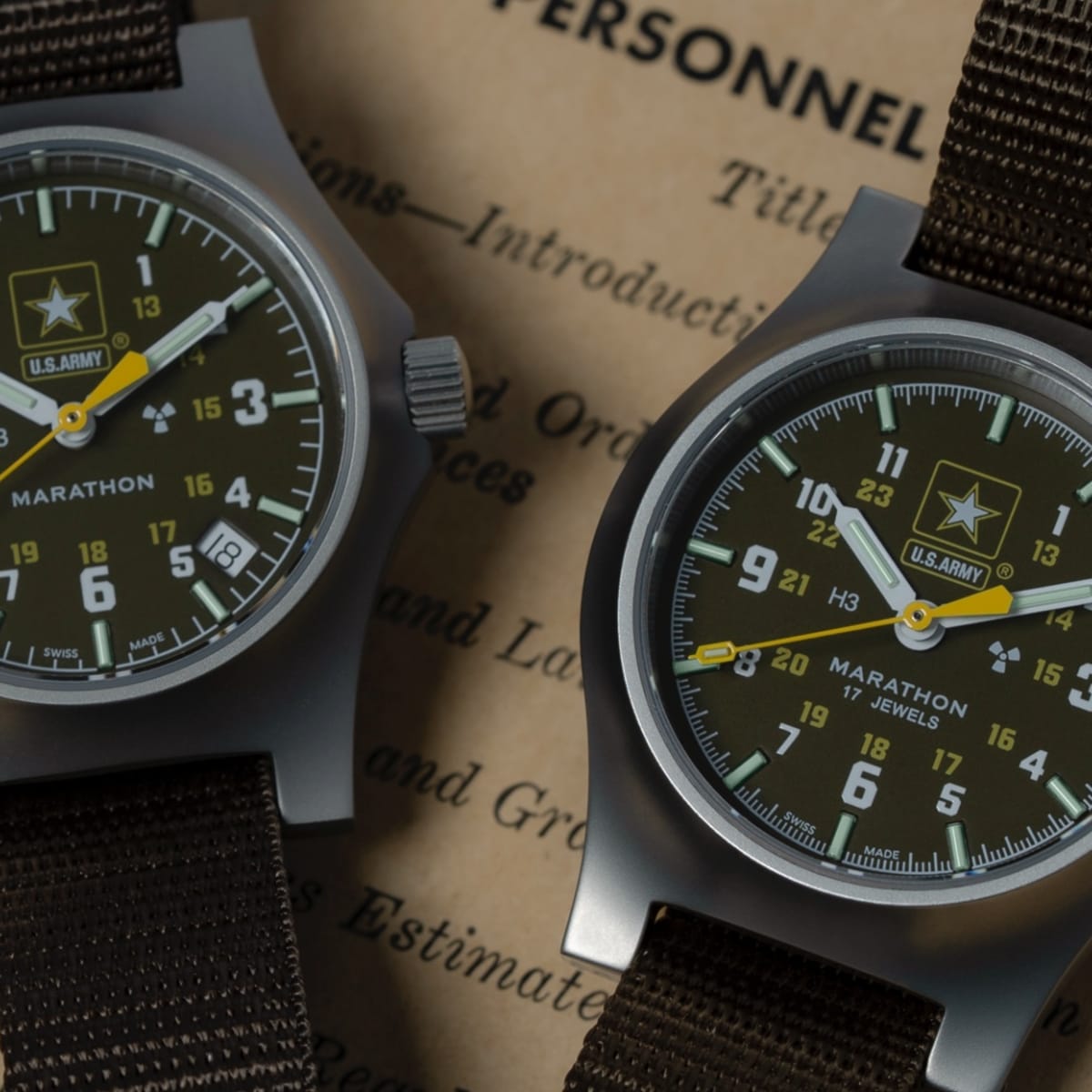 Marathon watch outlet military discount