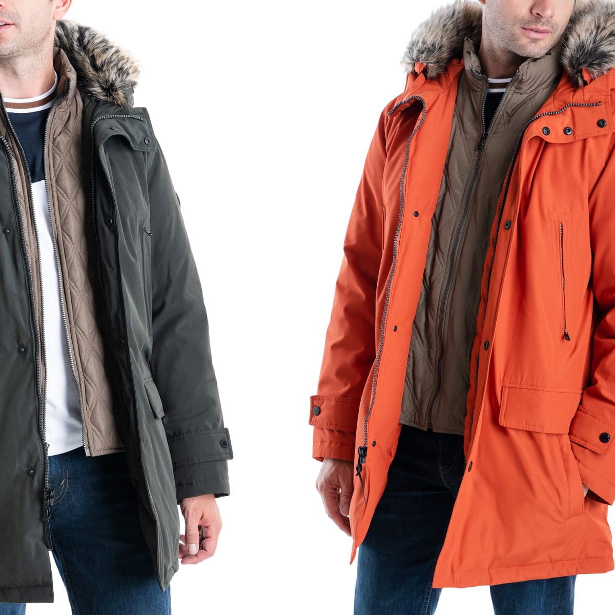 Michael kors water shop resistant bib overcoat