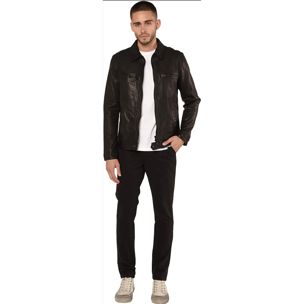 Add This AllSaints Lark Leather Jacket to Your Closet For Some