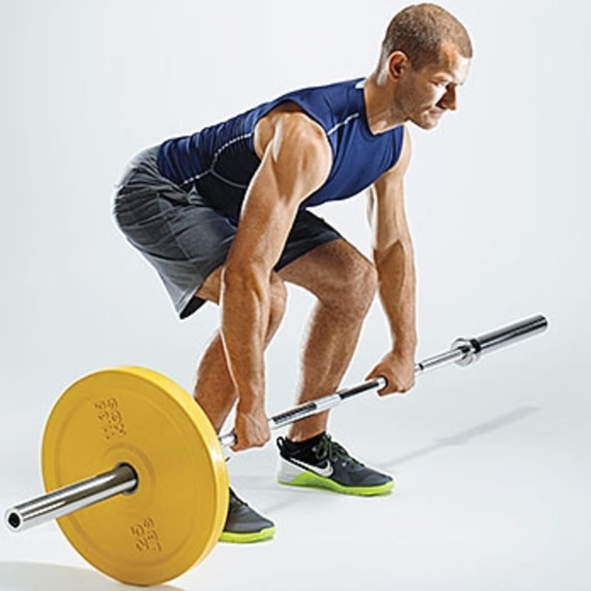 Workout bar cheap and weights