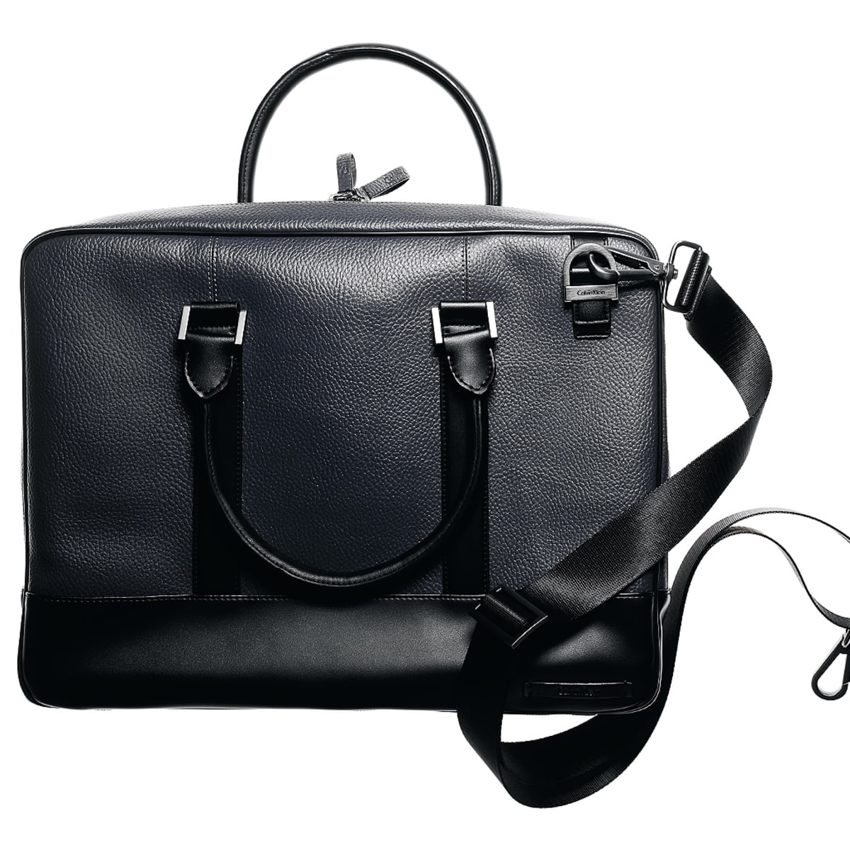 Calvin klein slim laptop bag deals