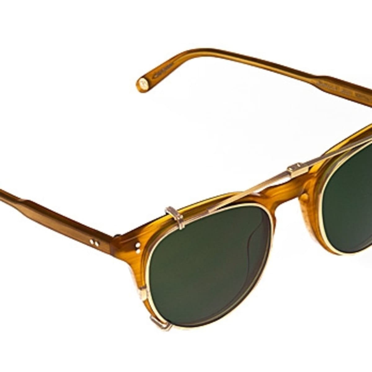 Mens glasses with clip on sunglasses clearance