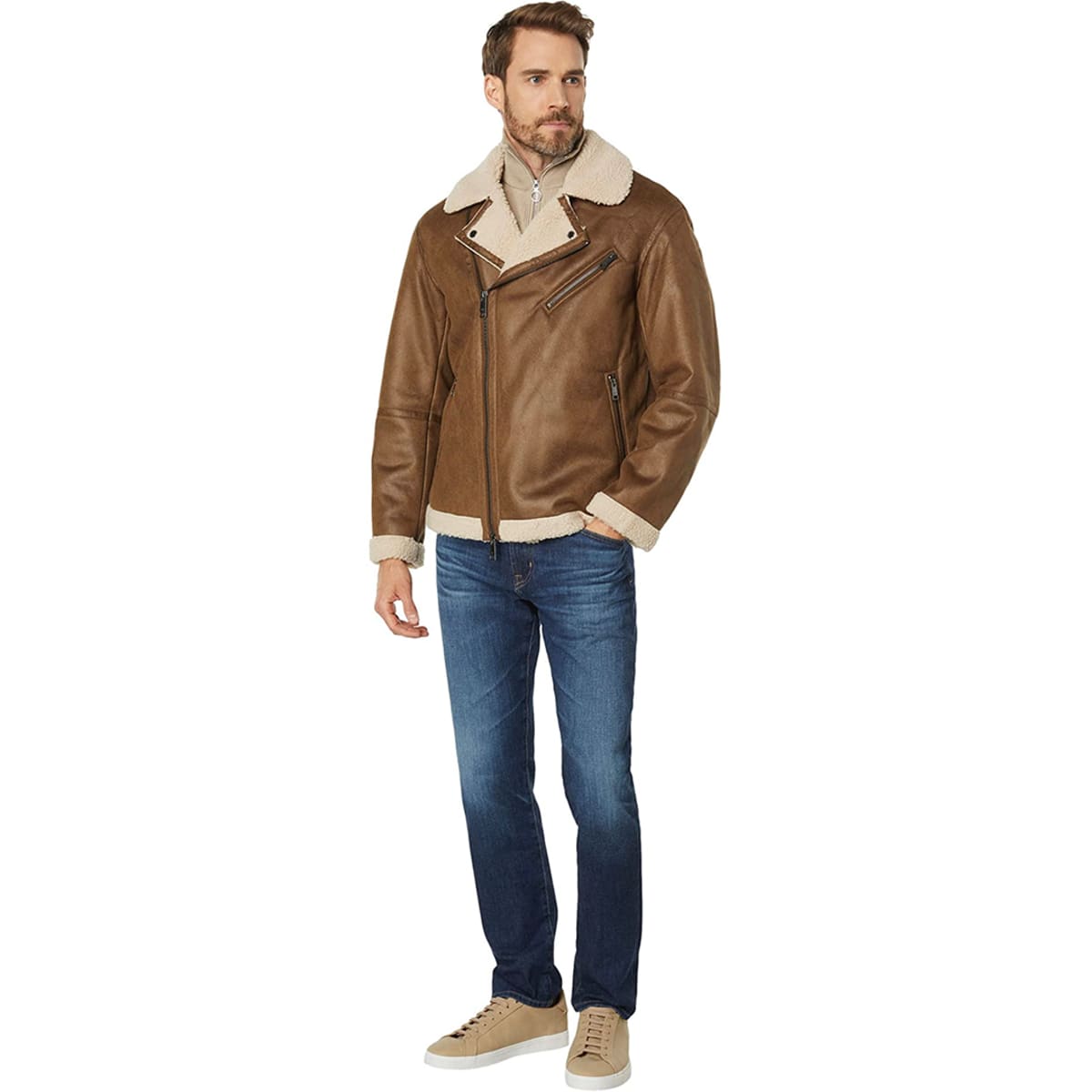 Armani fur jacket mens online