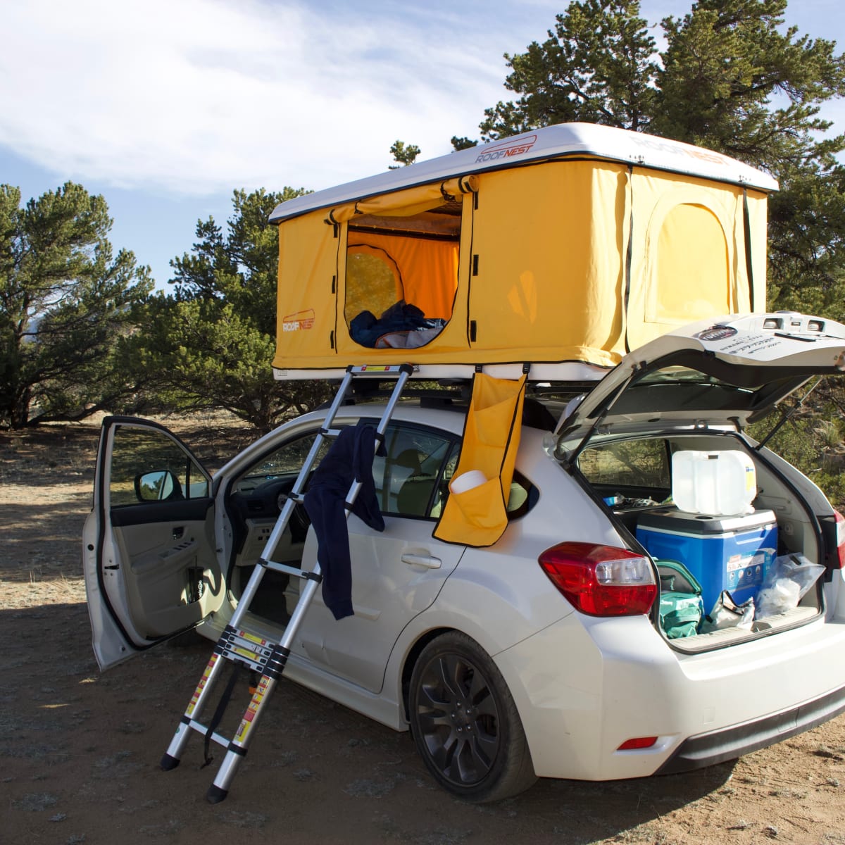 Subaru impreza deals roof tent