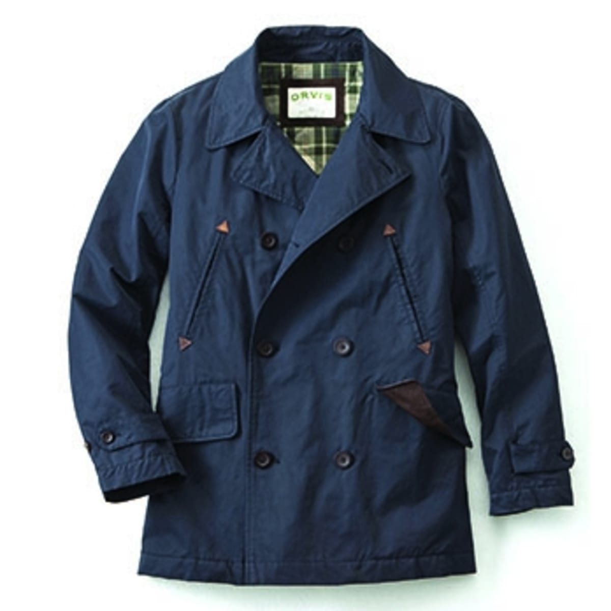 Orvis s Waxed Cotton Peacoat Is Perfect for Warmer Winters Men s Journal