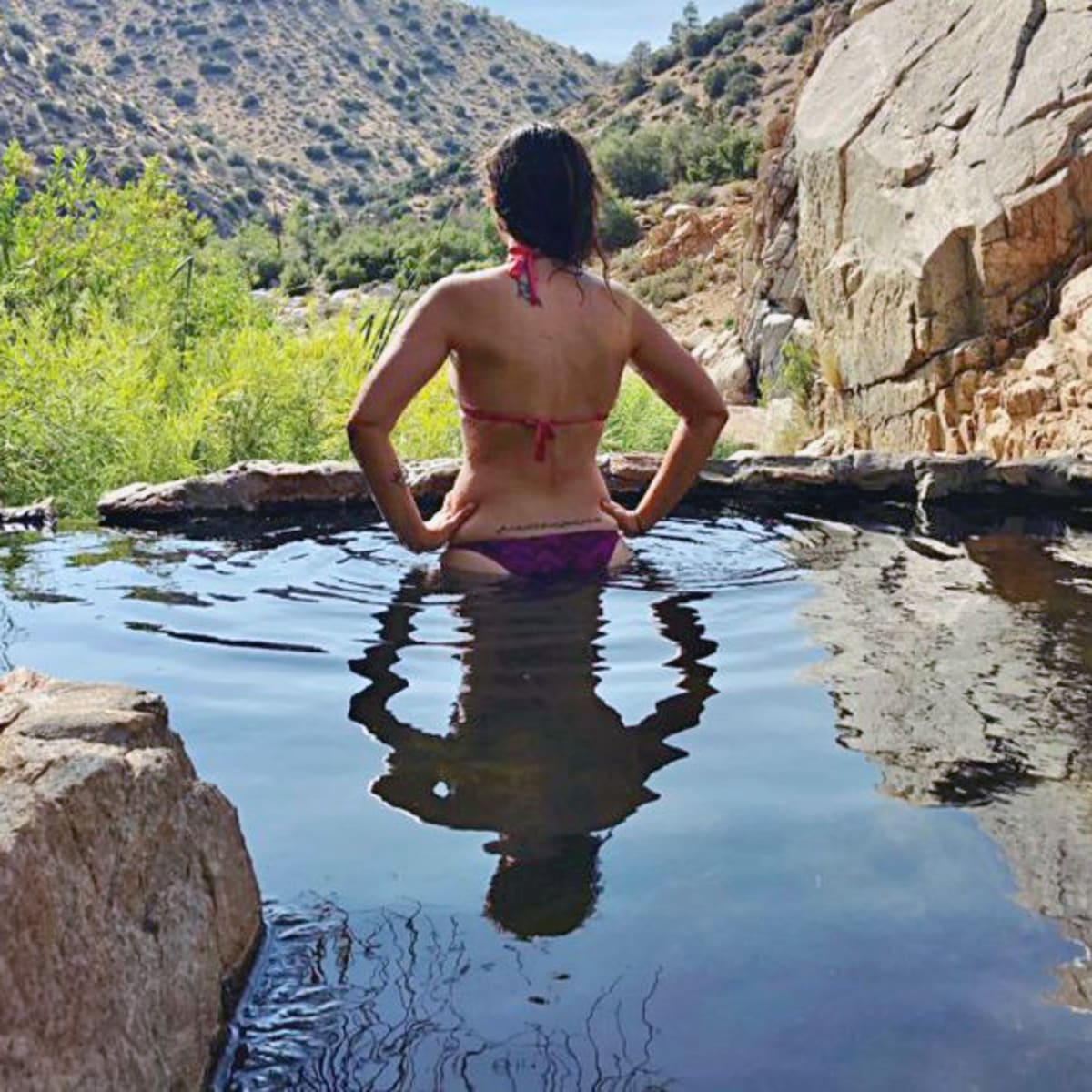 Camping near deep creek hot springs clearance