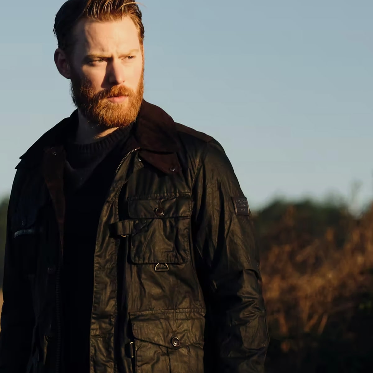 This Barbour Supa Fission Wax Jacket Will Keep You Warm and