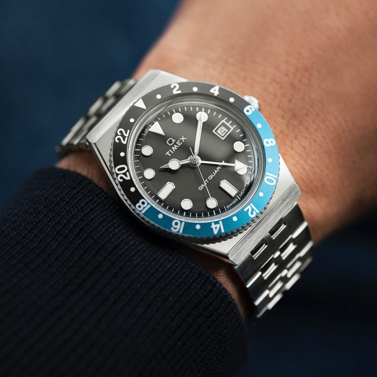 Q Timex GMT The Beloved Q Collection Grows With a New GMT Watch