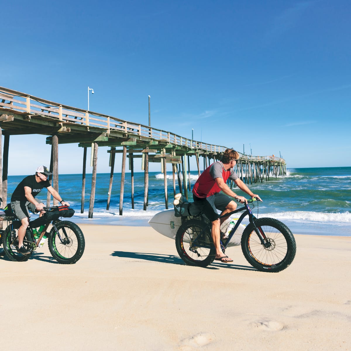 Fat shop bike beach