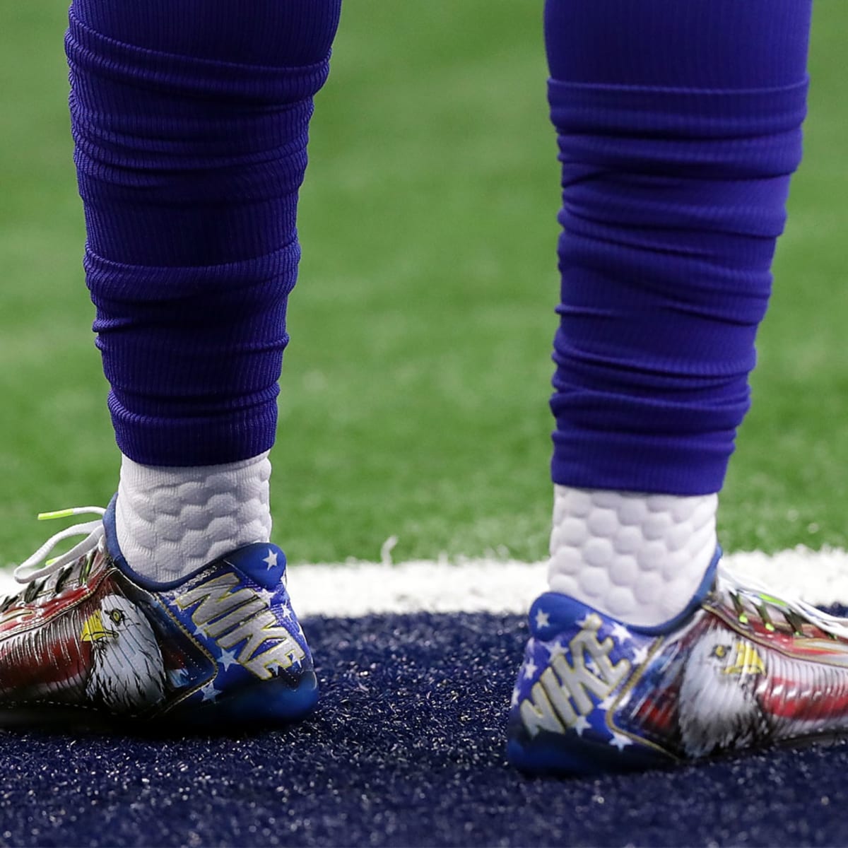 Custom design football best sale cleats