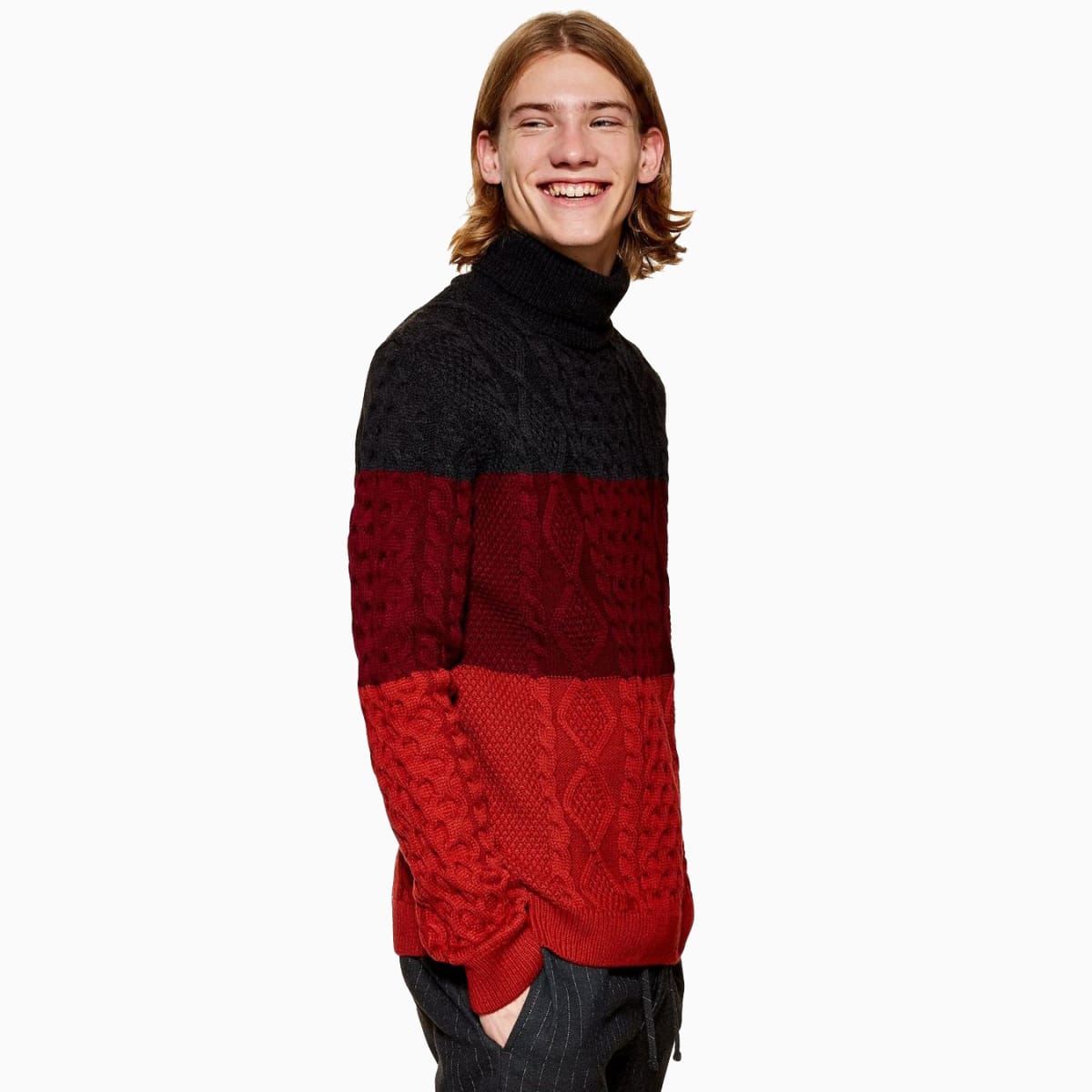 Topman turtleneck sweater discount