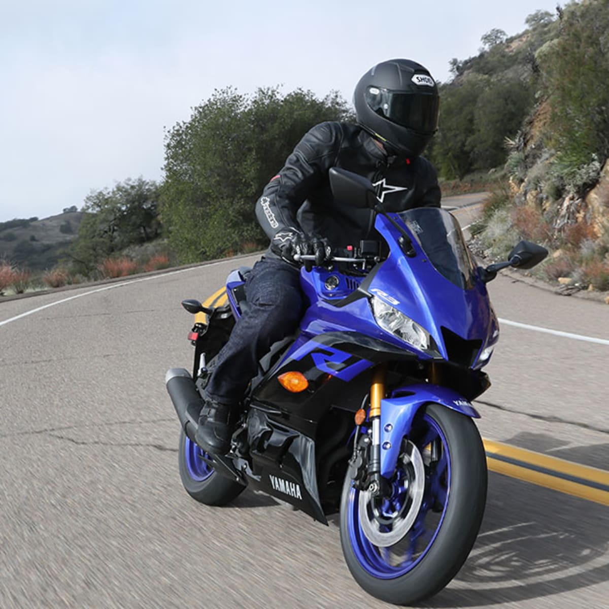 Test Ride We Took the Entry level 2019 Yamaha YZF R3 for a Spin Men s Journal