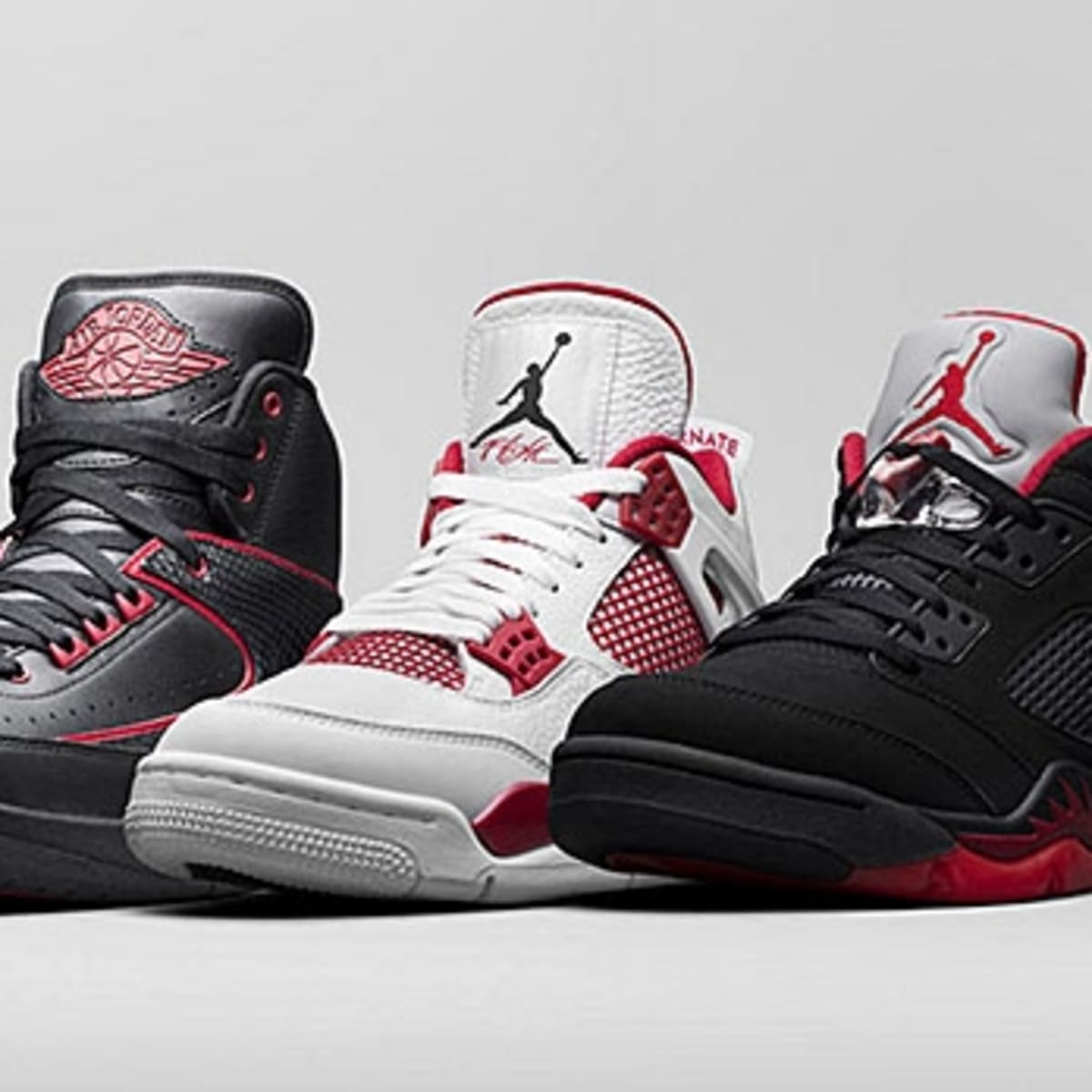 Air jordan 4 red and best sale white wine