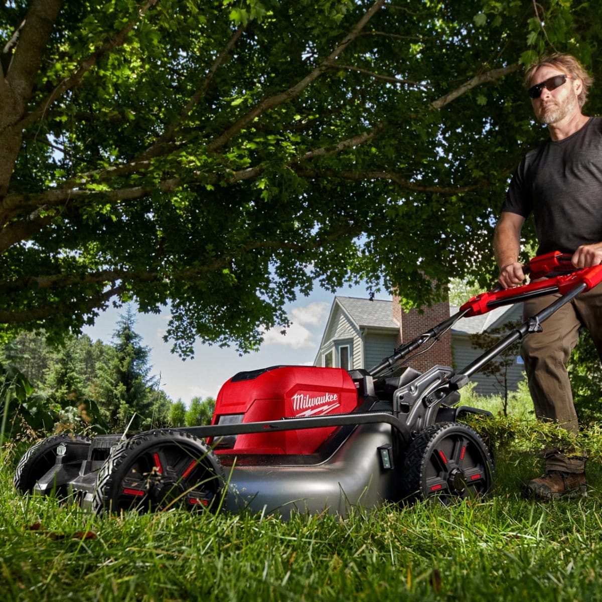 Best gas mulching lawn mower on sale