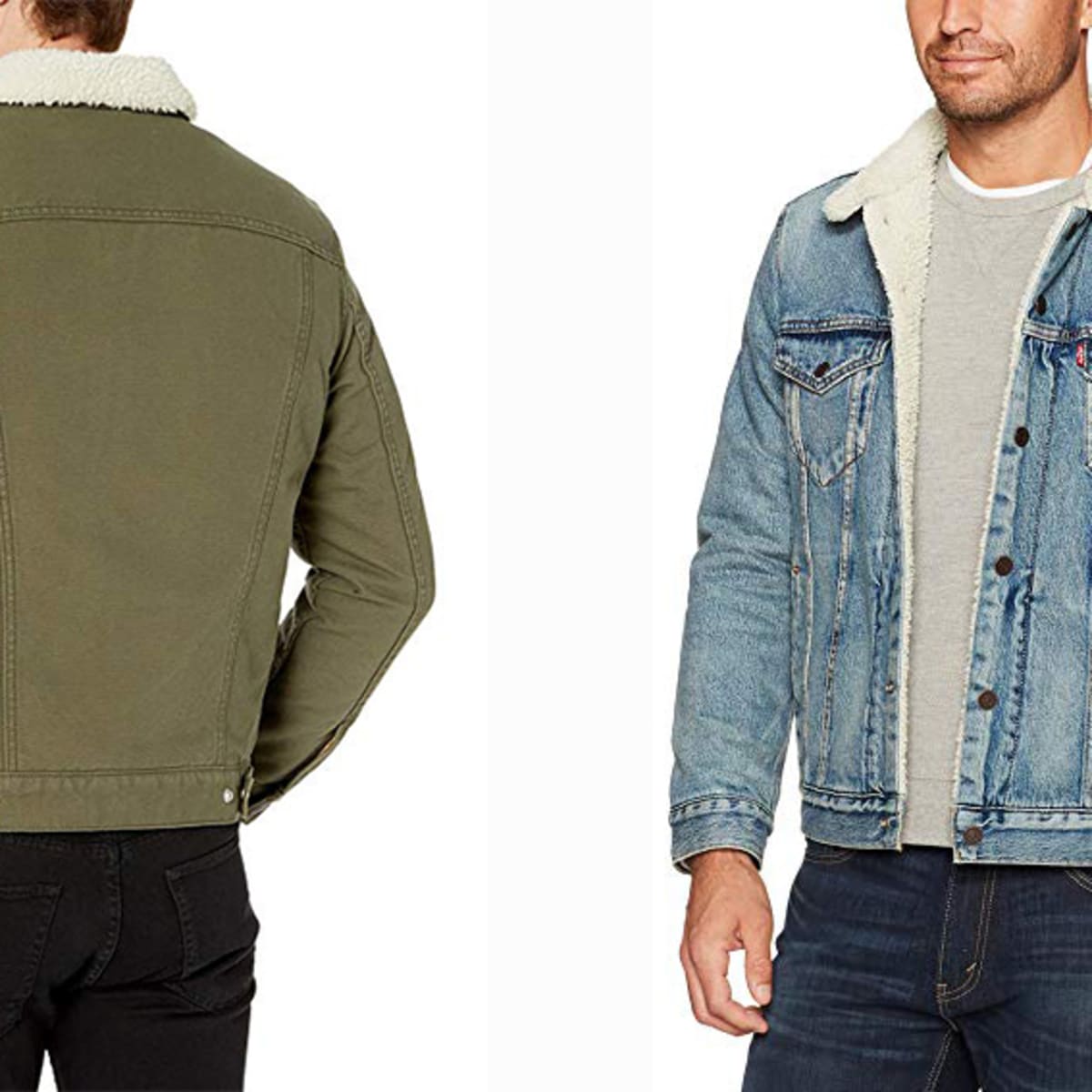 Levi's waxed sherpa jacket 2025