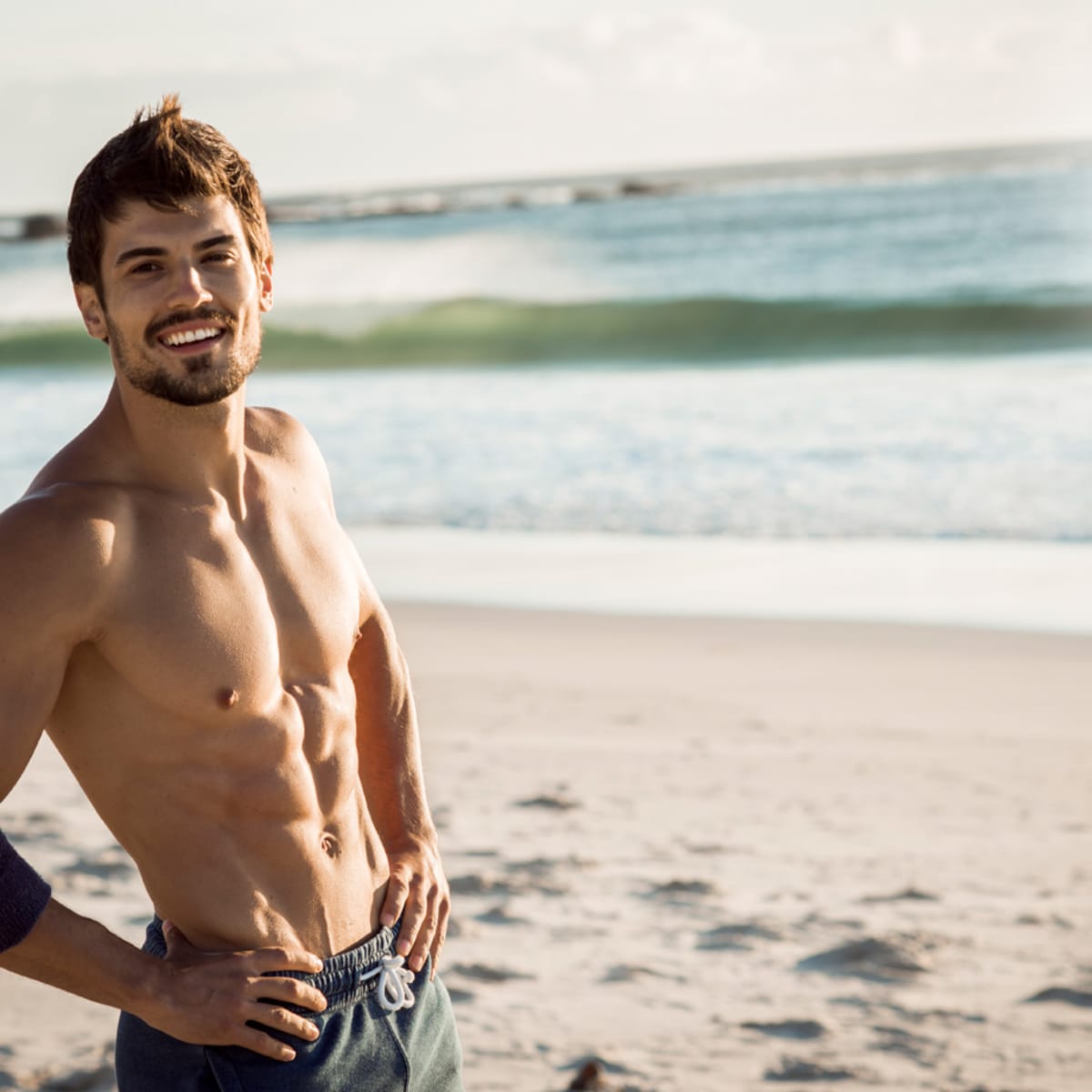Beach body male sale
