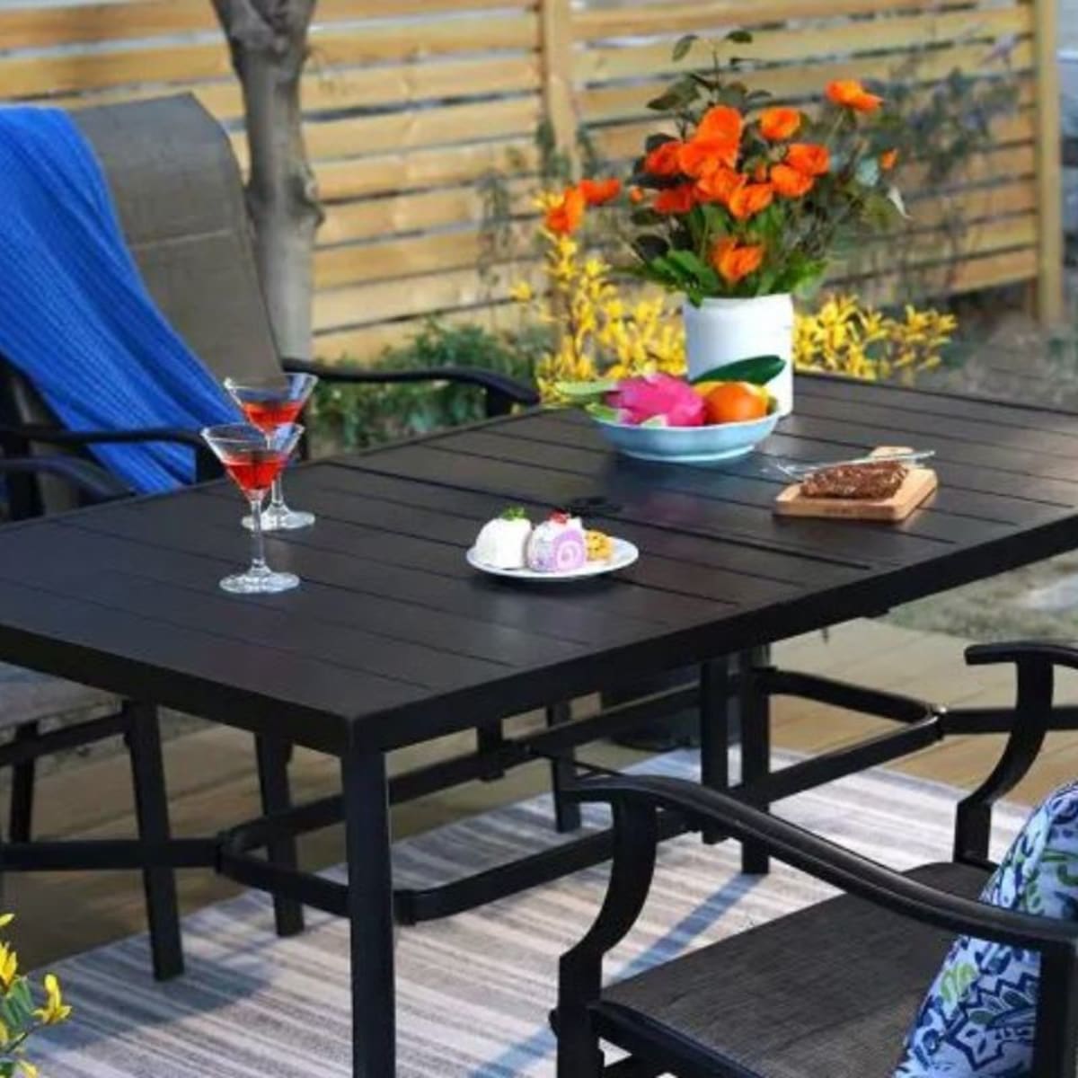 Wayfair garden table and chairs best sale