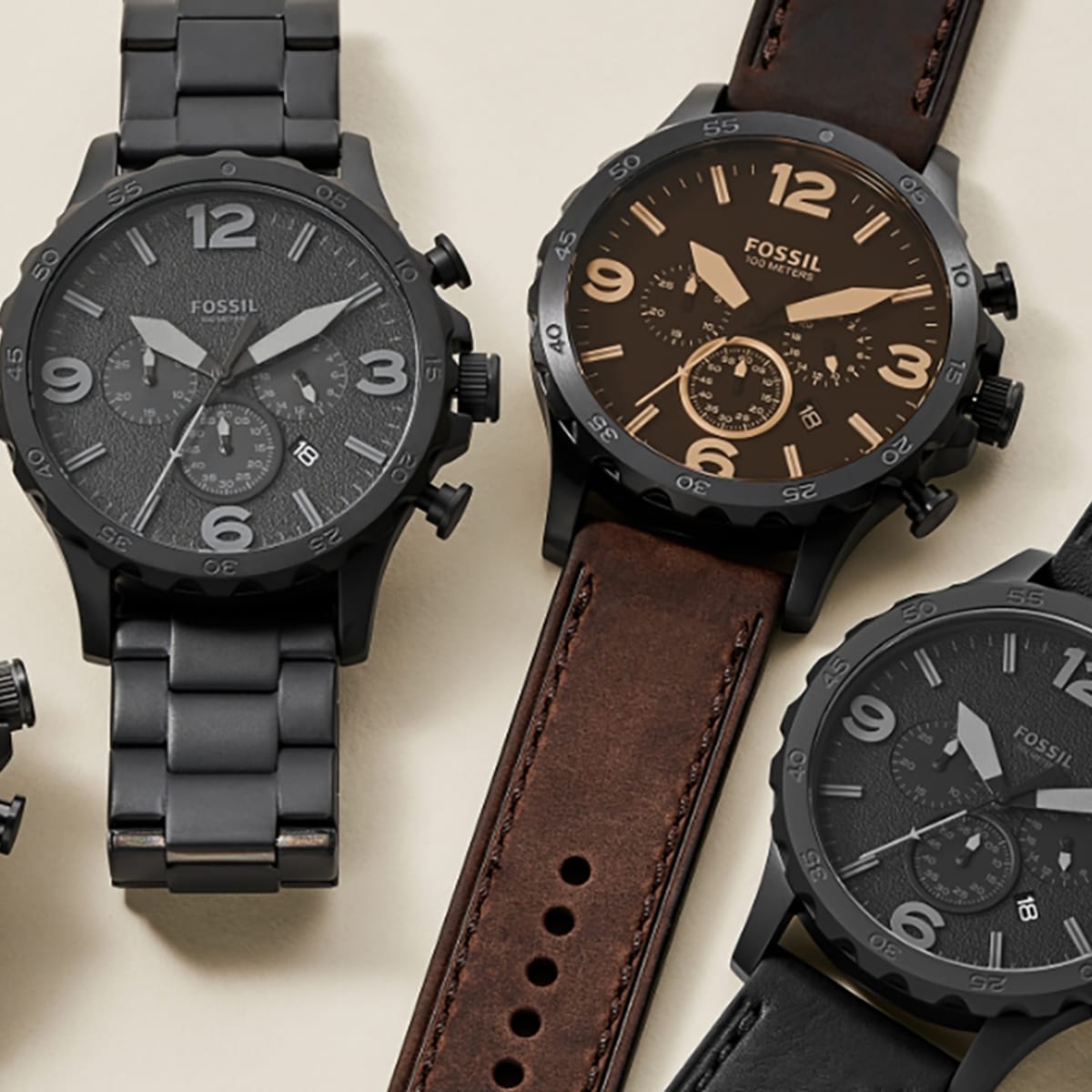 Fossil q nate watch discount