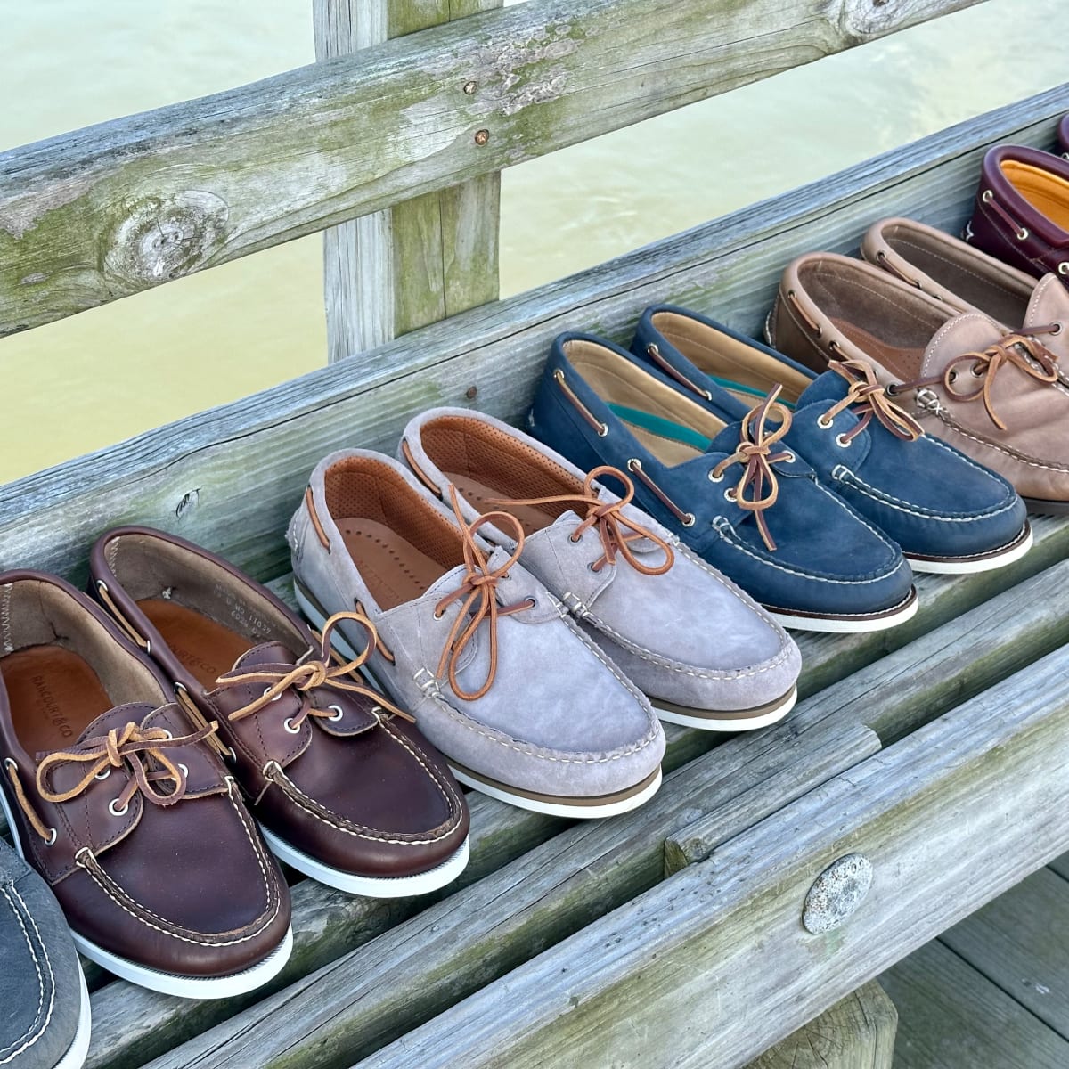Dress top boat shoes