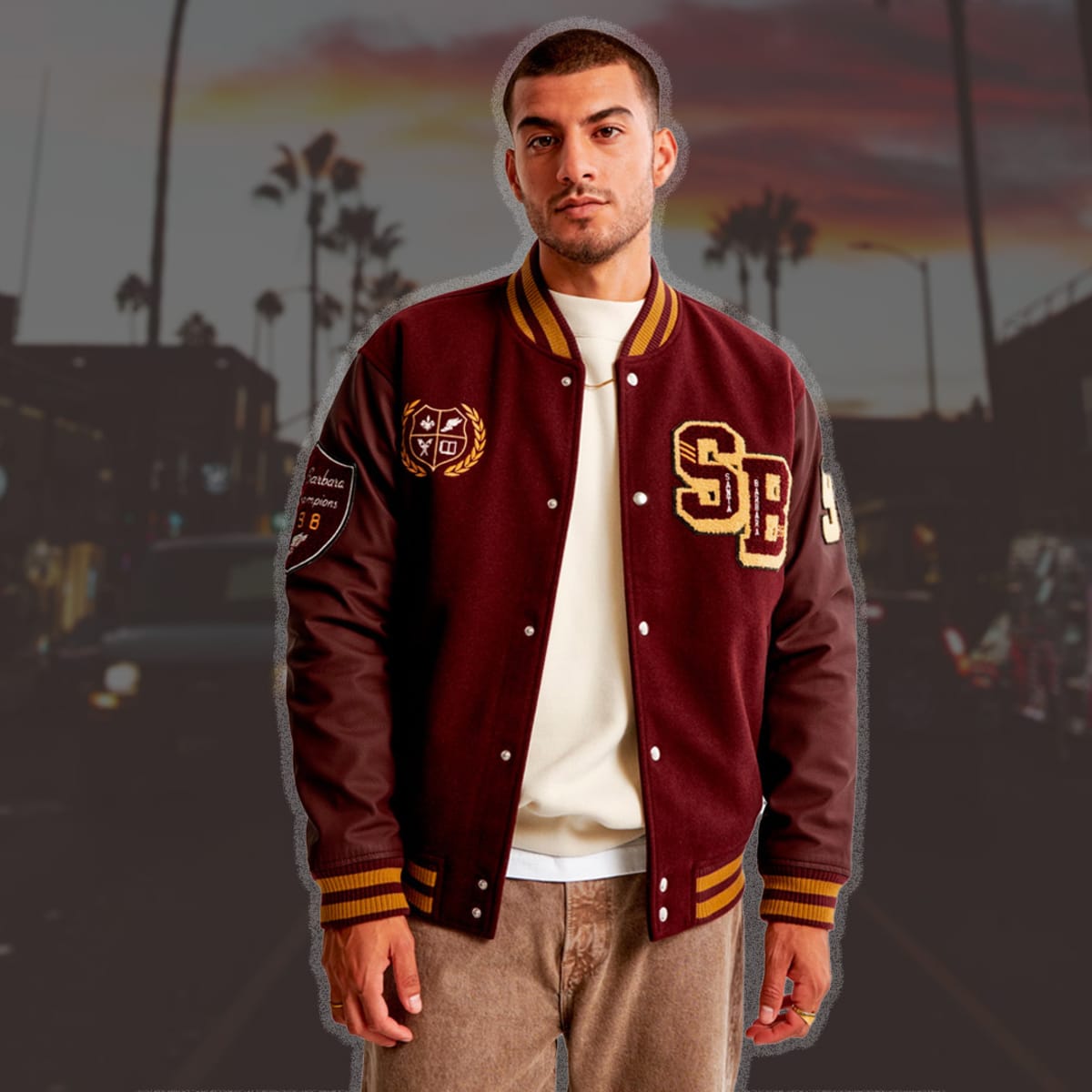 Abercrombie and Fitch s Varsity Bomber Jacket Is Now 100 Off