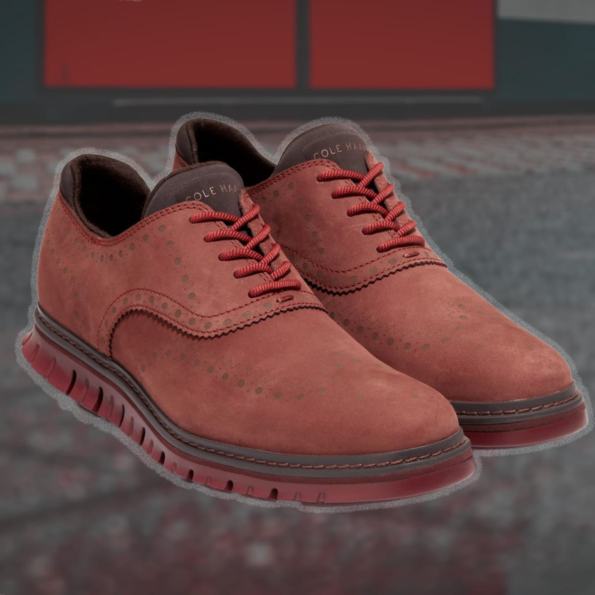 Cole haan waterproof oxford top