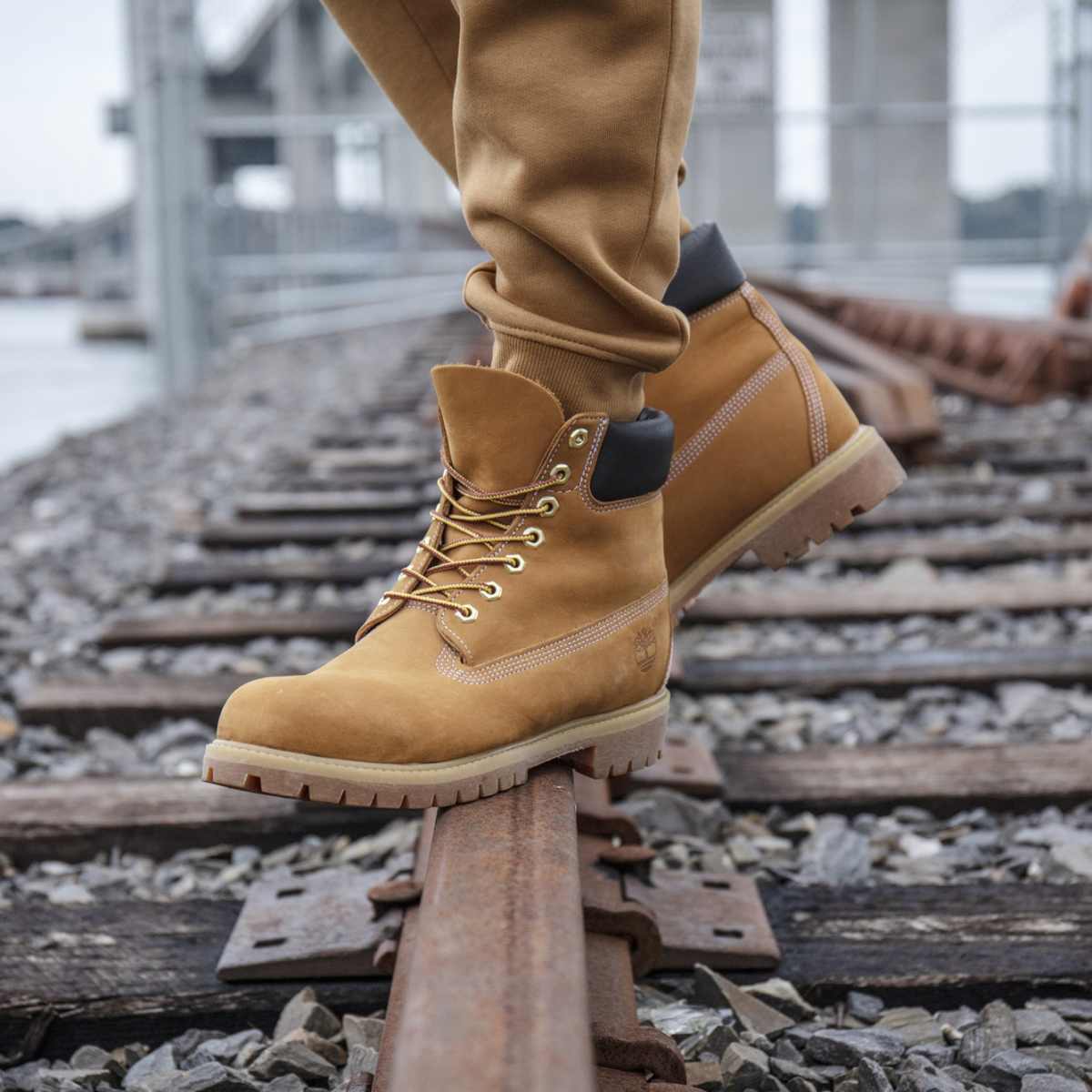How do you clean timbs shop
