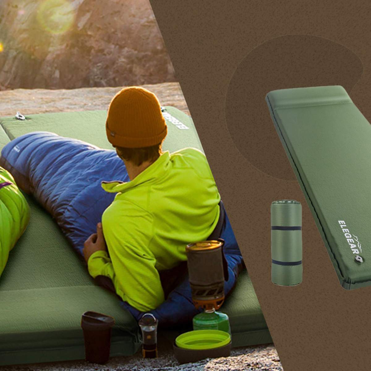 Amazon self inflating sleeping pad best sale