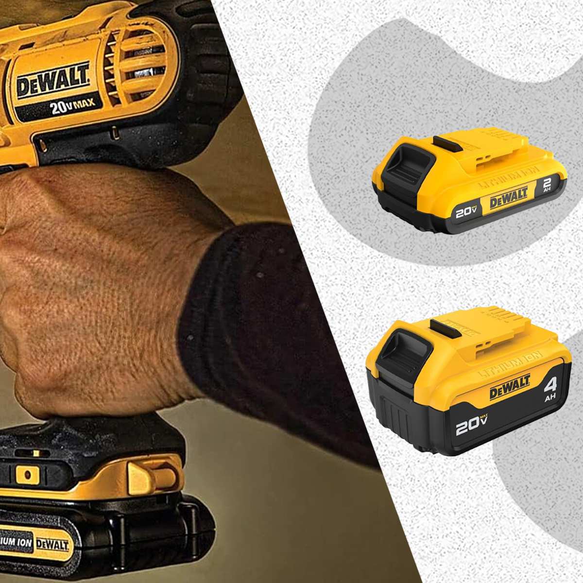 DeWalt s 20V Battery 4 Pack Is Over 200 Off for Prime Day Men s Journal