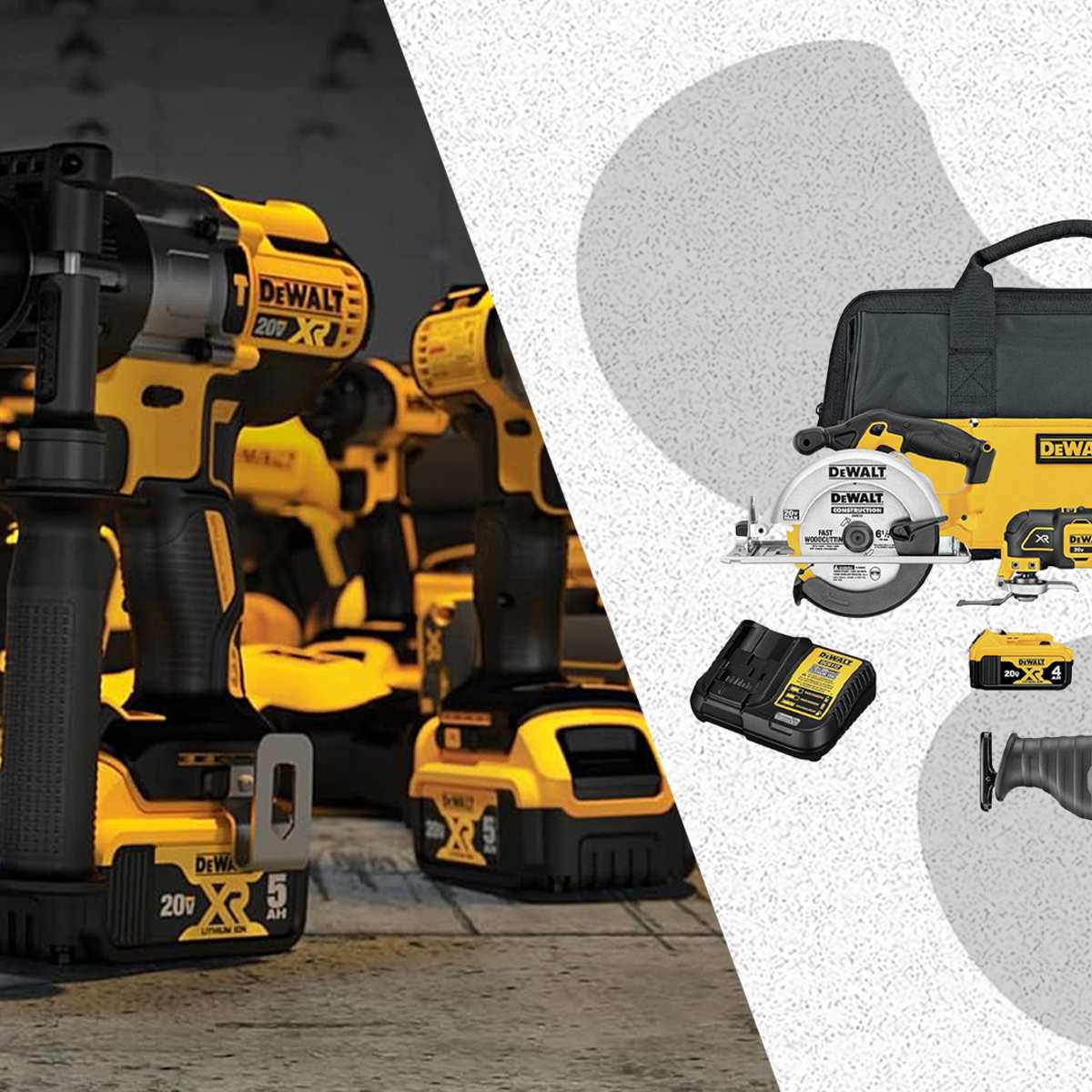 Dewalt power tools combo new arrivals