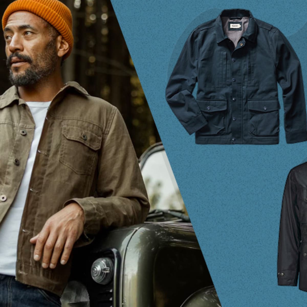 Waxed cotton jacket mens outlet