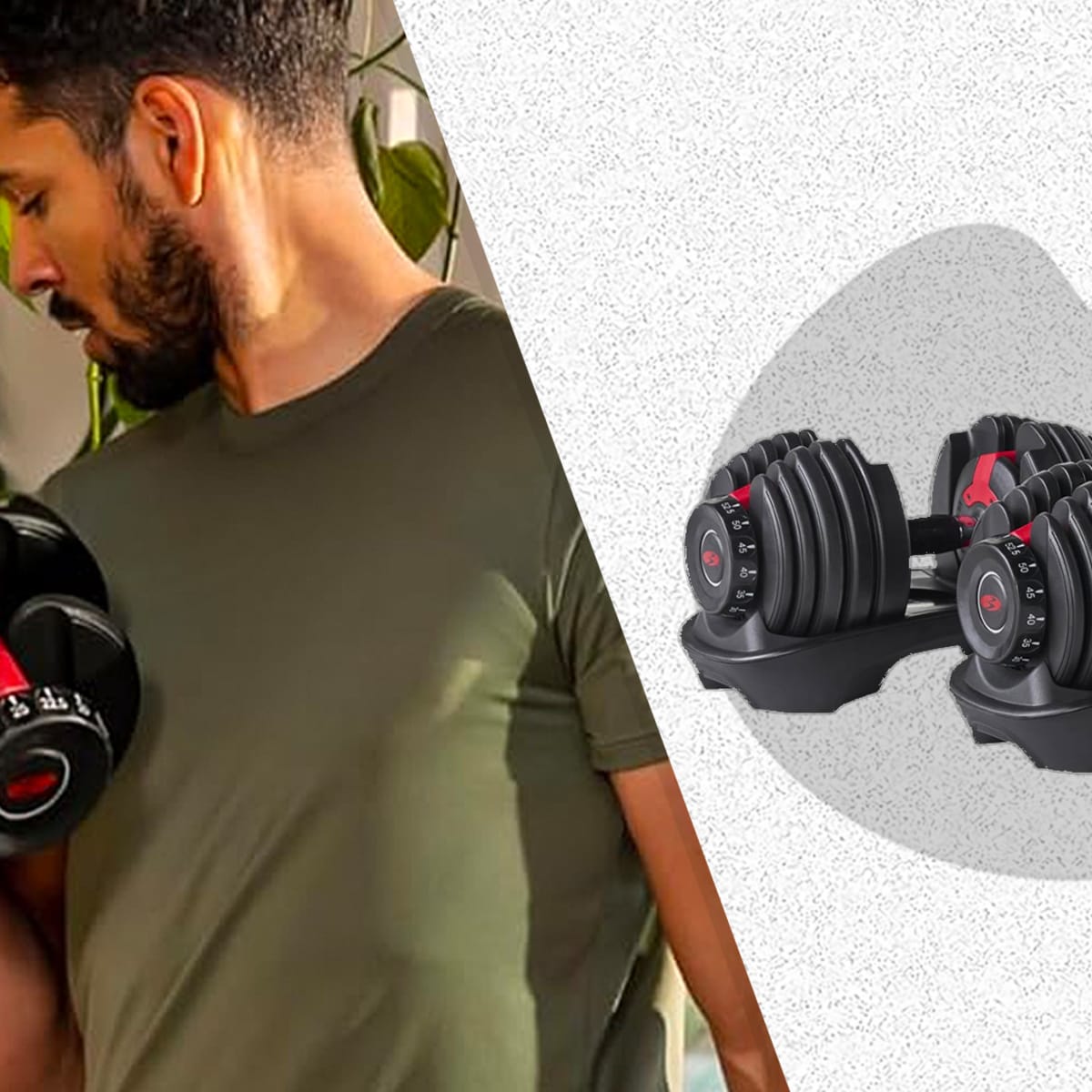 Black friday sales deals adjustable dumbbells