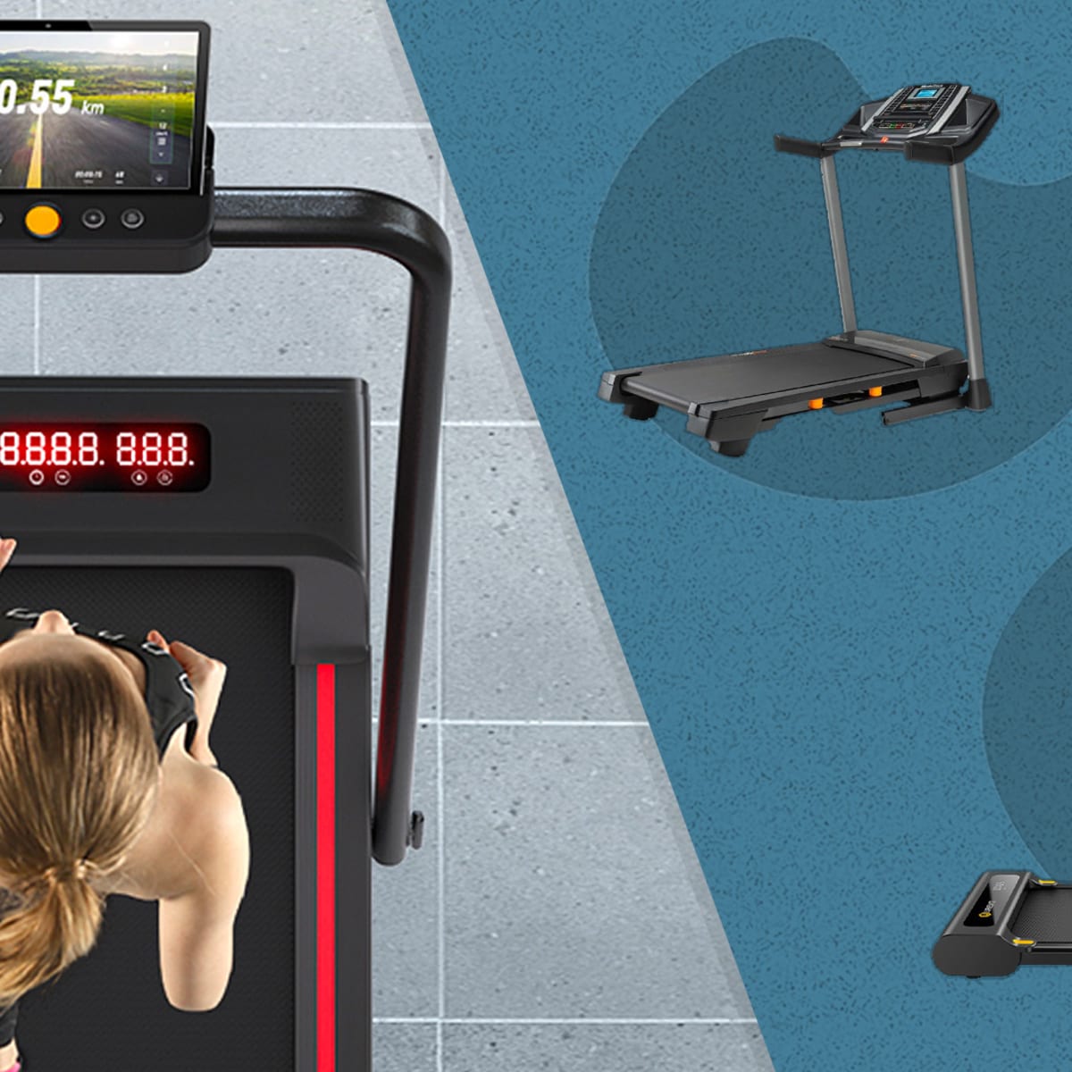 Treadmill that slides under discount bed