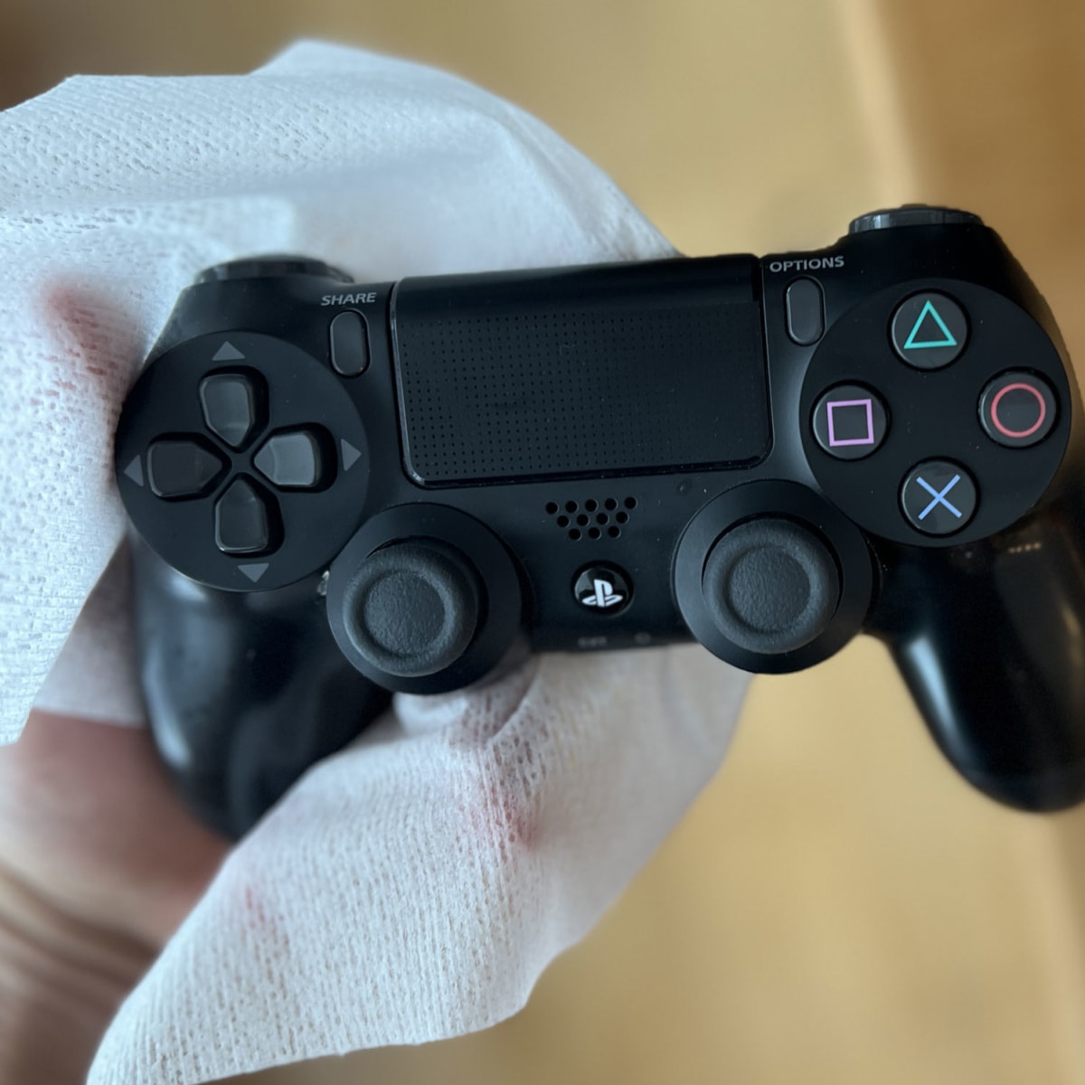 Cleaning a shop ps4 controller