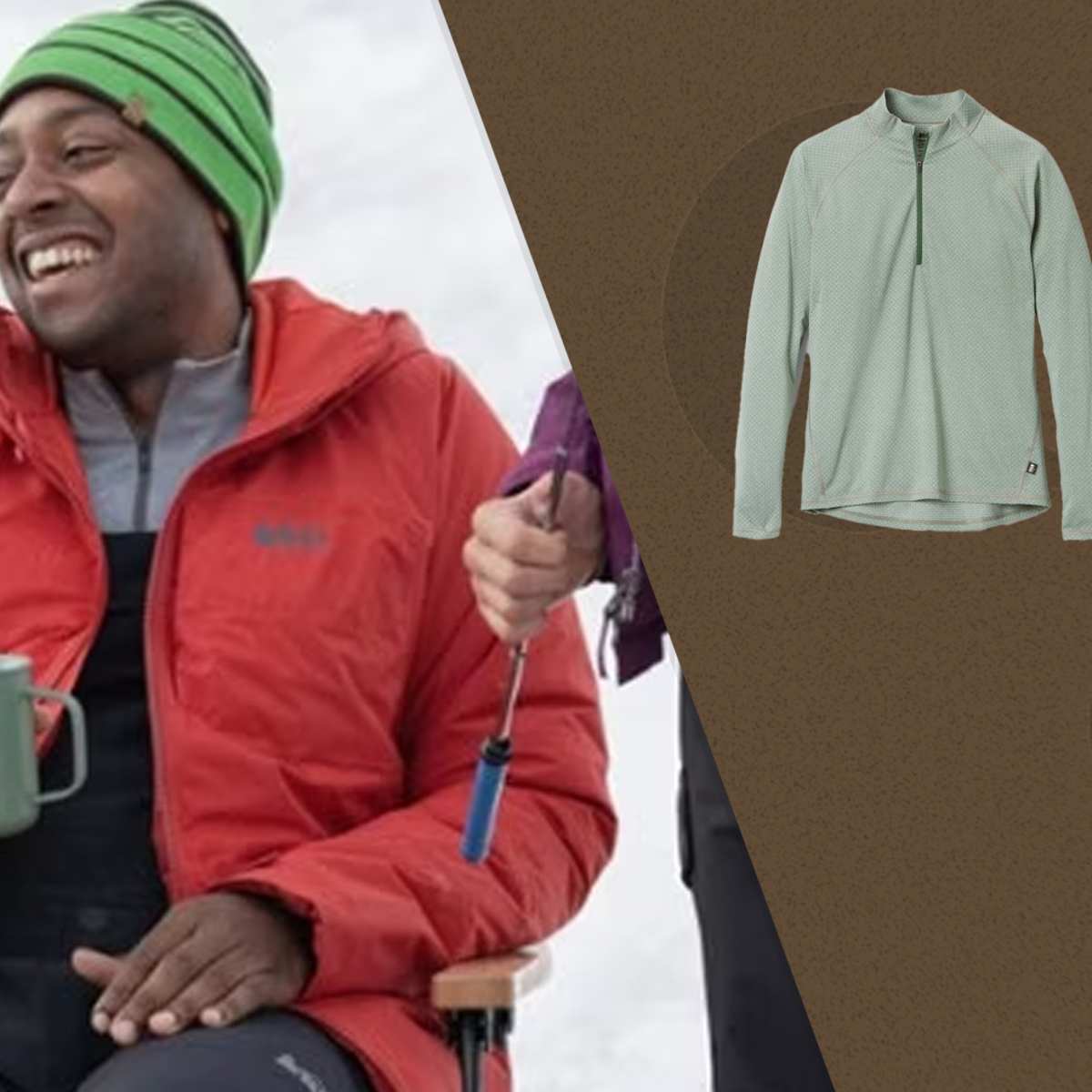 Rei half zip online