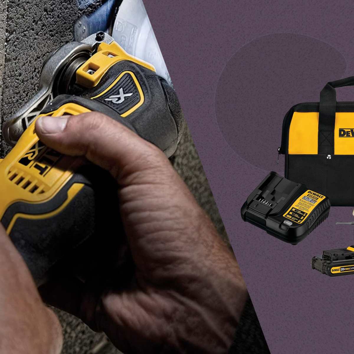DeWalt s 20V Max Oscillating Tool Kit Is 120 Off Right Now Men s Journal