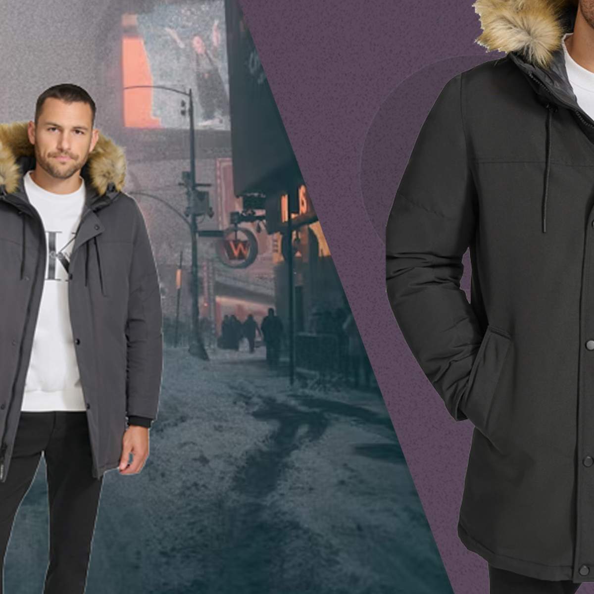 Calvin Klein s Faux Fur Parka Is 71 Off at Nordstrom Rack Men s Journal